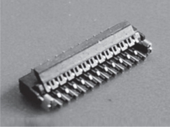 0.3mm(0.012\") H1.0 FPC Horizontal SMT