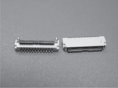 0.5mm(0.02”) H1.15 FPC Horizontal SMT